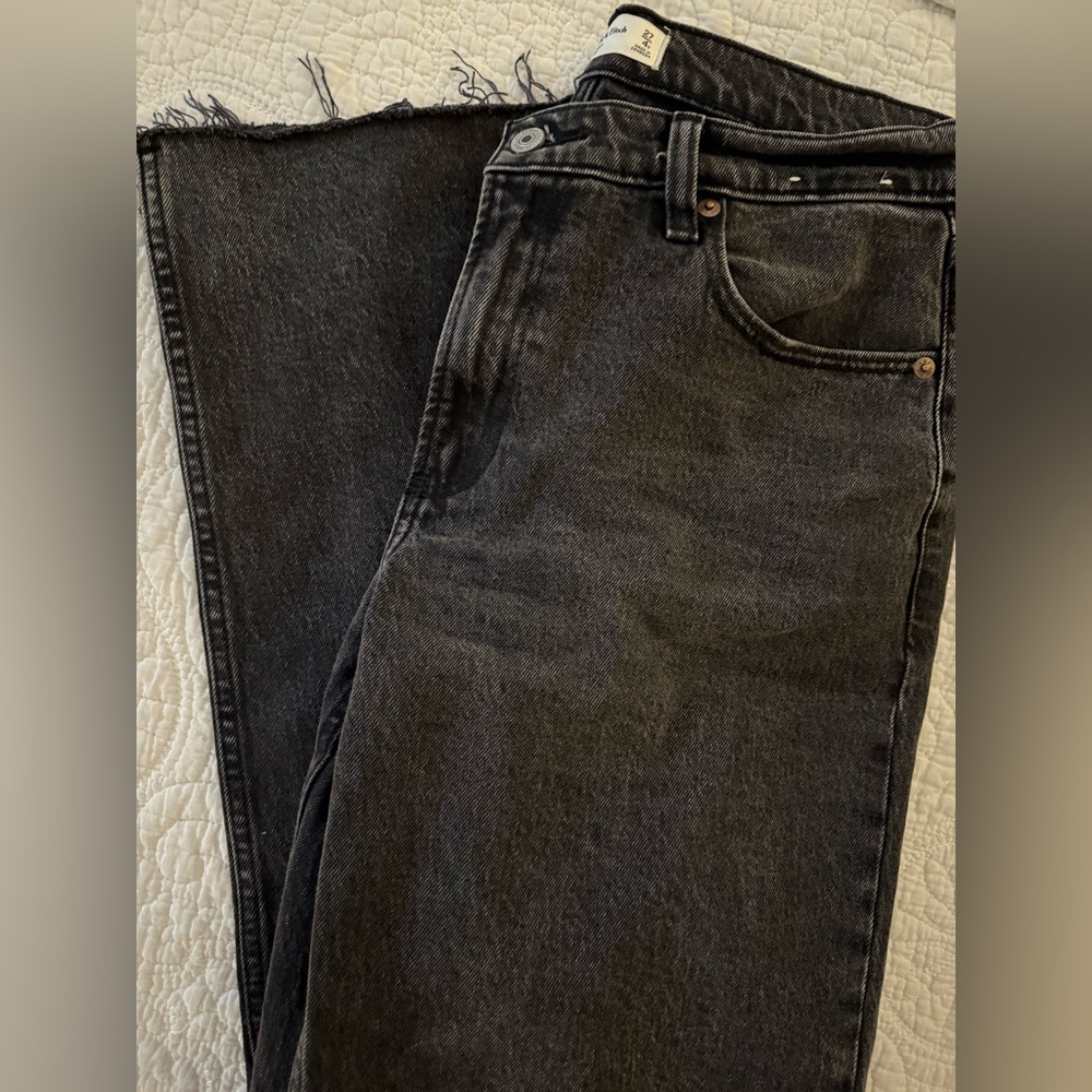 Abercrombie & Fitch Black Low Rise Jeans